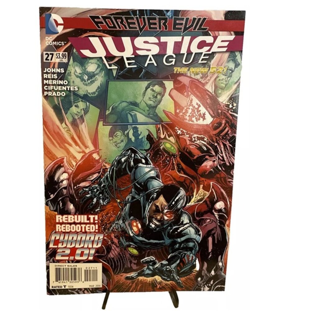 Forever Evil Justice League Vol 2 #27 Forever Doomed 2014 Ivan Reis Joe Prado Ro